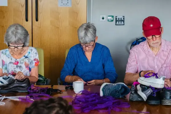 Image for article titled Volunteers raising awareness of pancreatic cancer