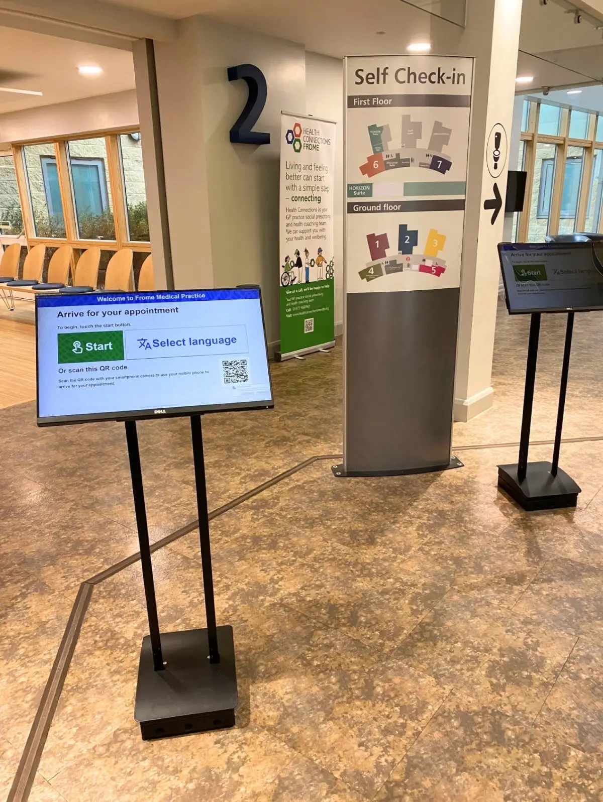 Self Check in Screens